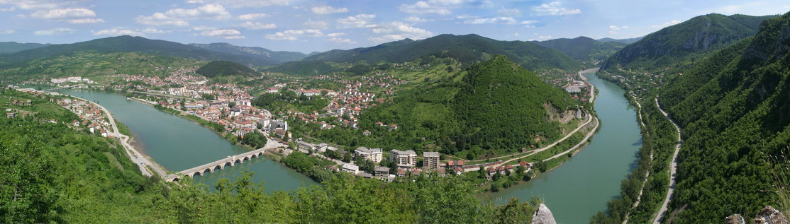 Commons: Višegrad panorama
