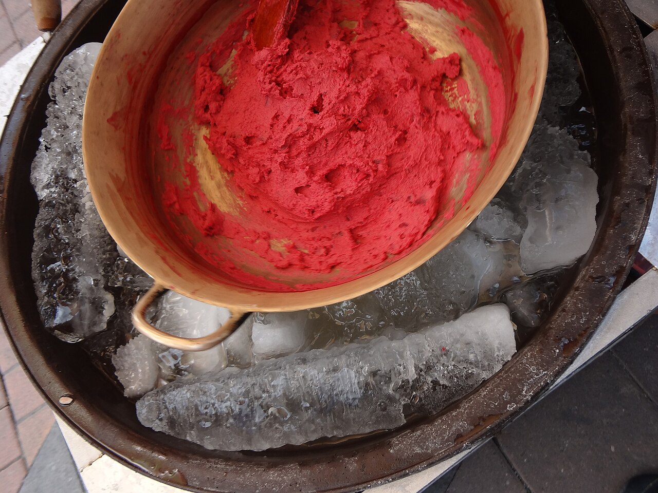 Helado de paila