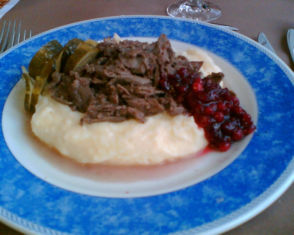 Sautéed reindeer