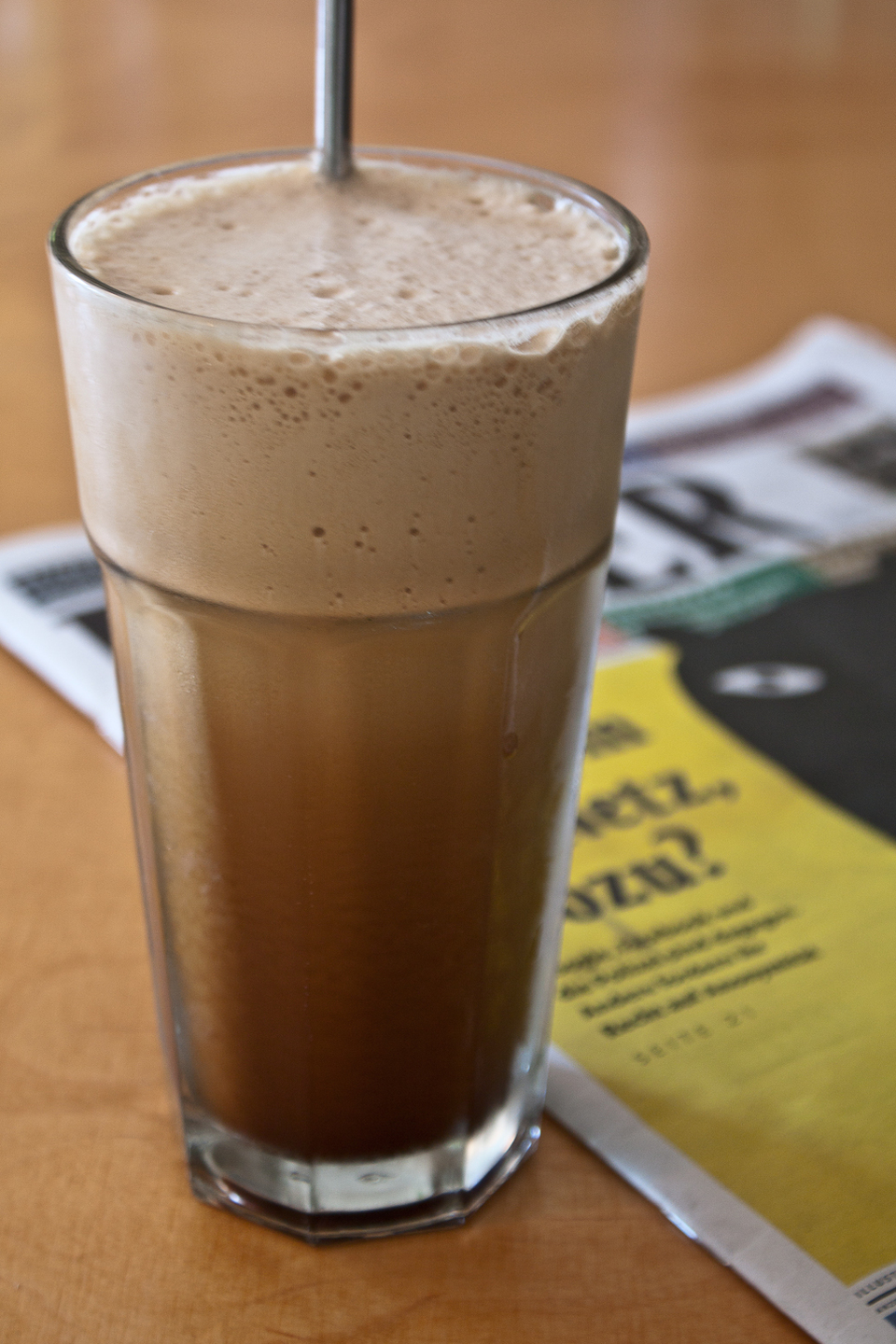 Frappé coffee
