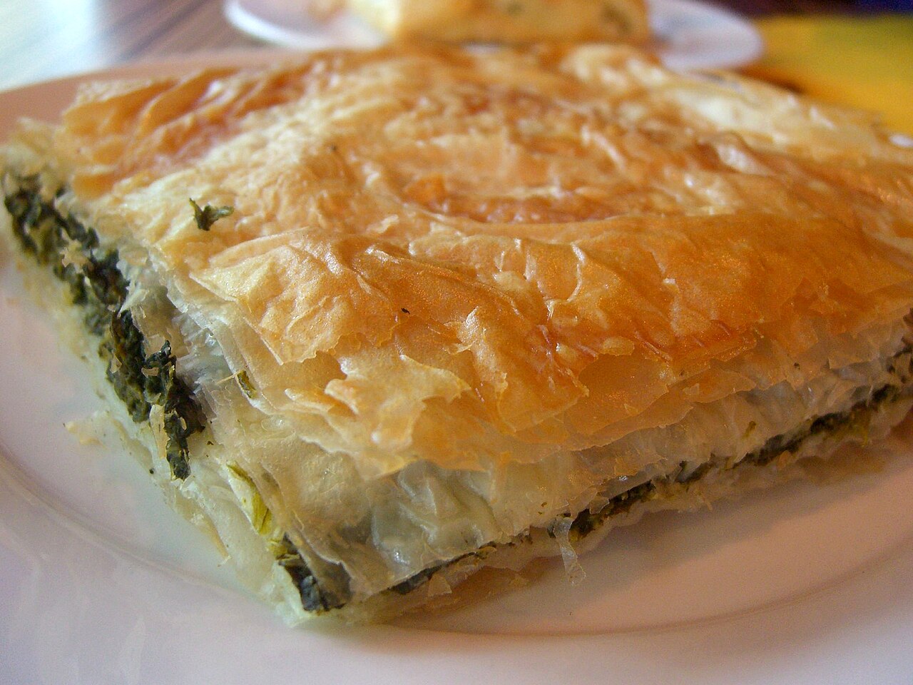Savory spinach pie