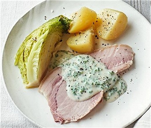 Bacon and cabbage