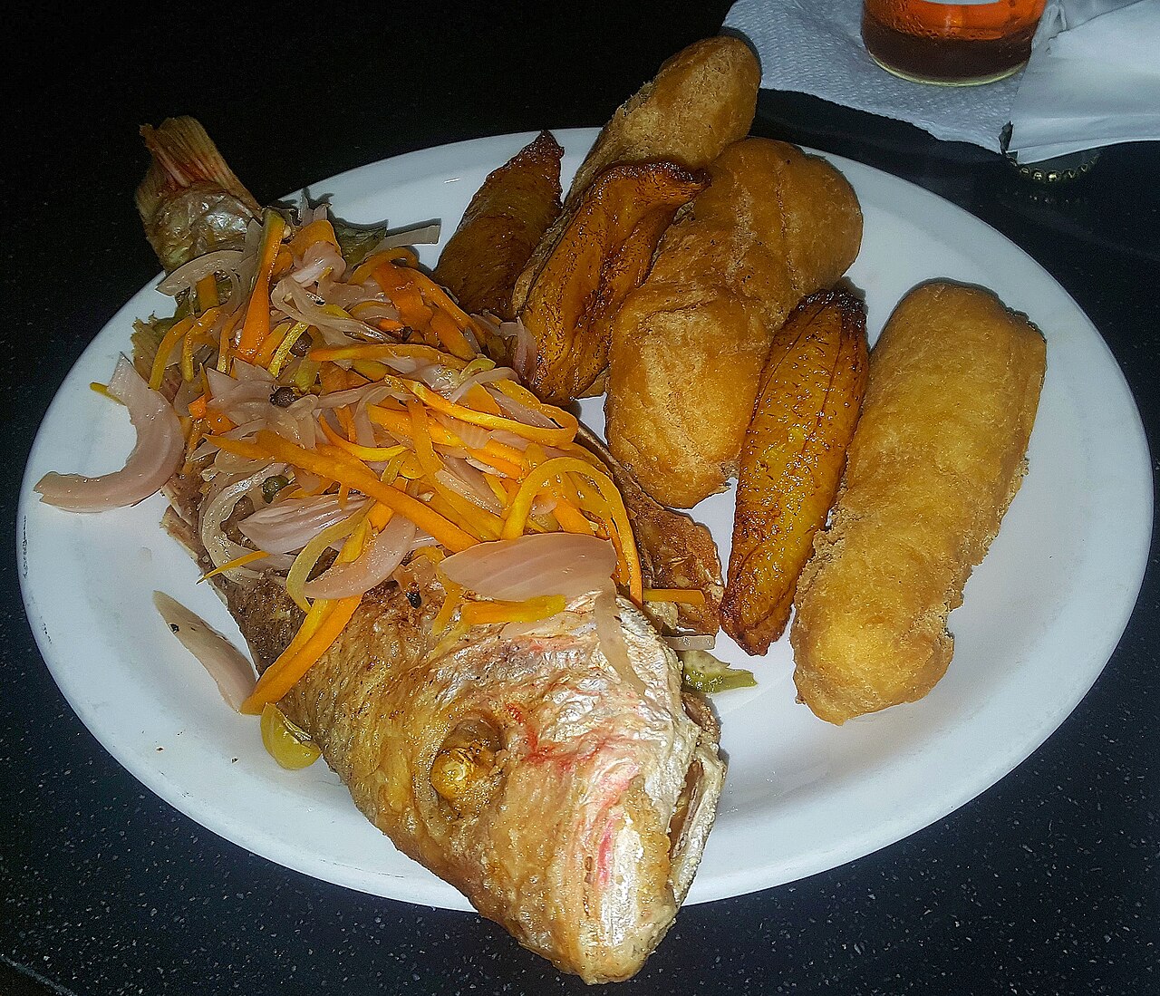 Commons: Jamaican fish and festival
