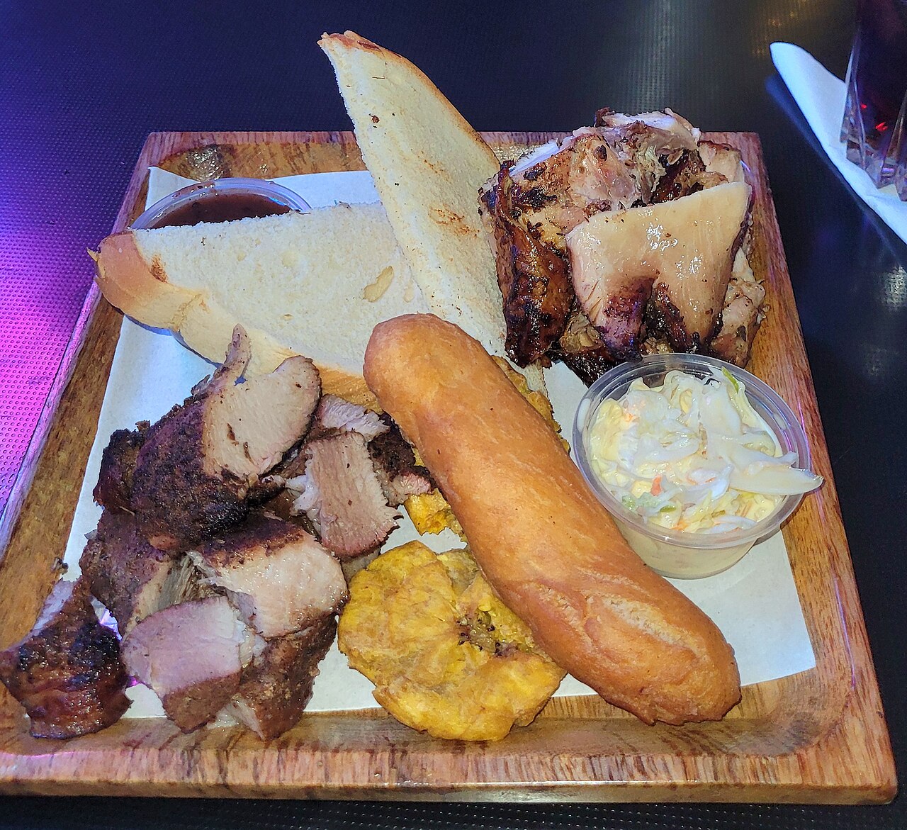 Commons: Jerk chicken and pork