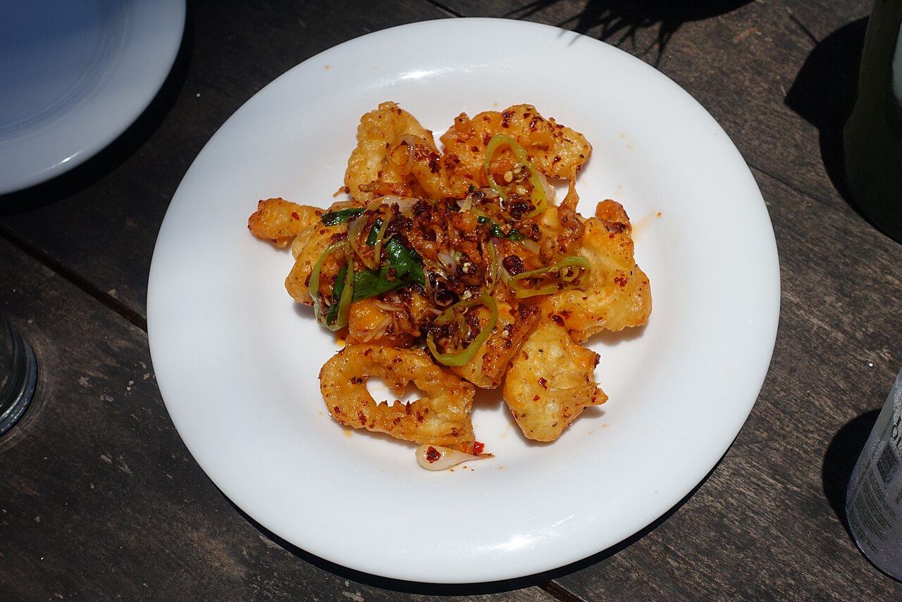 Hot butter cuttlefish