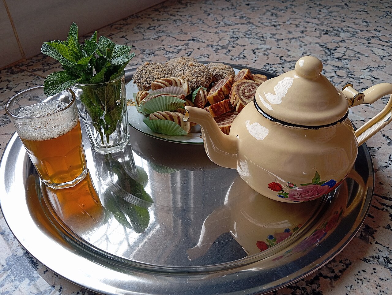 Commons: Mint tea Morocco