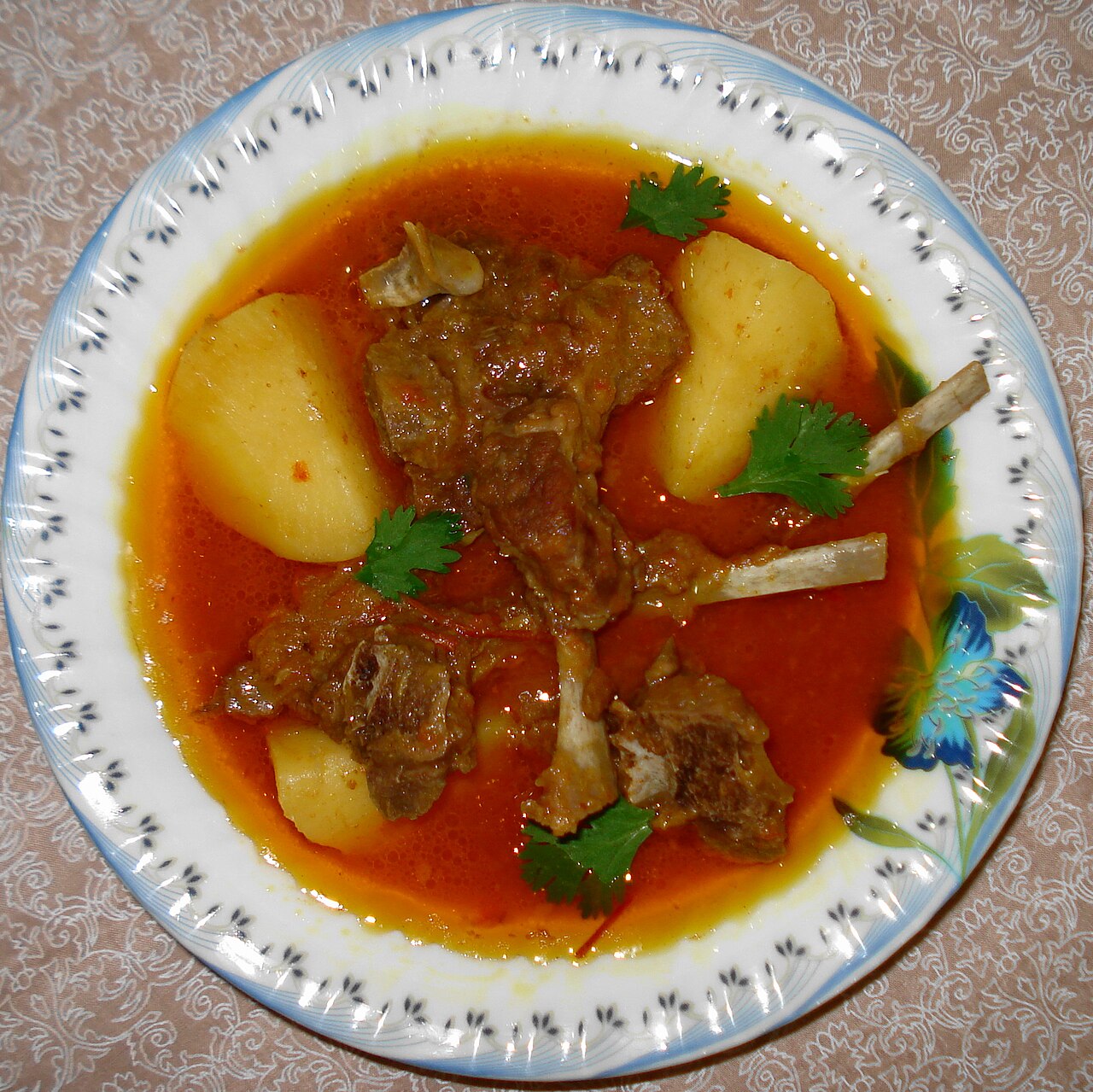 Aloo gosht