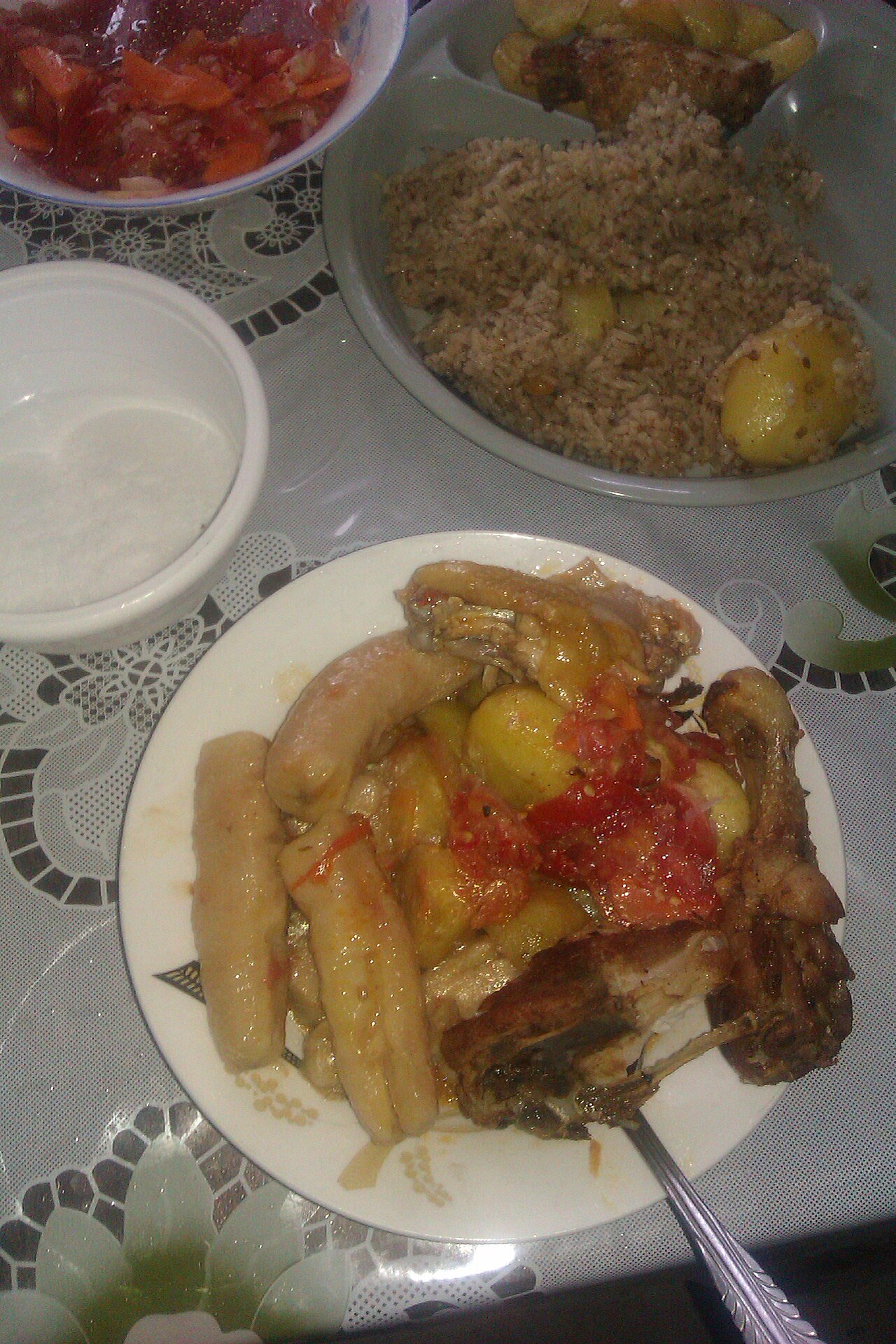 Commons: ndizi nyama