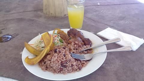 Rice and beans