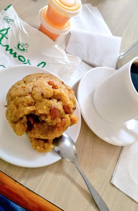 Bolón de verde