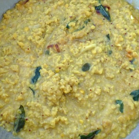 Parippu (dhal curry)