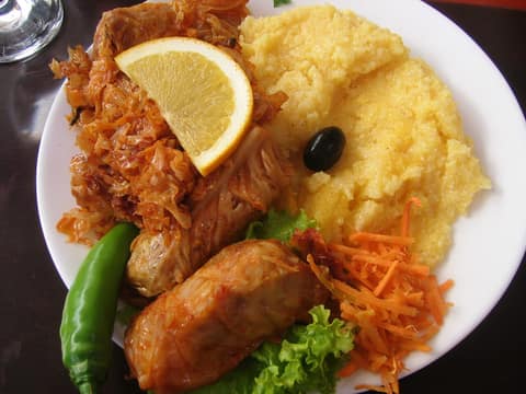 Sarmale (stuffed cabbage rolls)