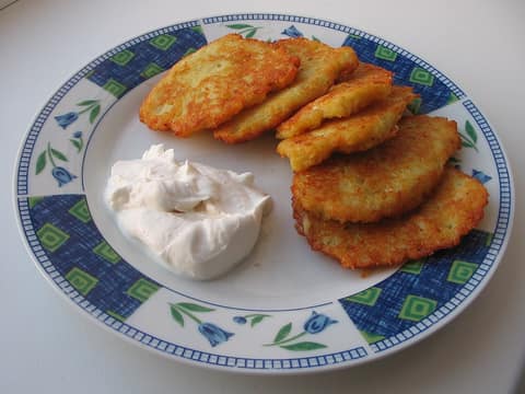 Deruny (potato pancakes)